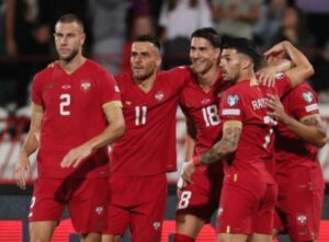 Fudbaleri Srbije 34. na FIFA listi