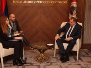Dodik: Srpska odbacuje svaku vrstu djelovanja Kristijana Šmita