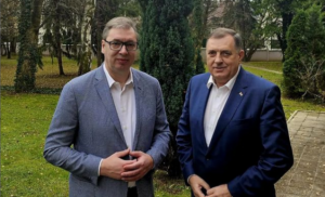 Dodik se sastaje sa Vučićem u Beogradu