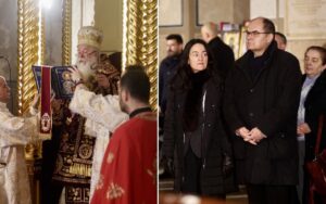MRŽNJU NE KRIJE NI NA BOŽIĆ: Šmit došao na liturgiju, ali Srbe izostavio u čestitci