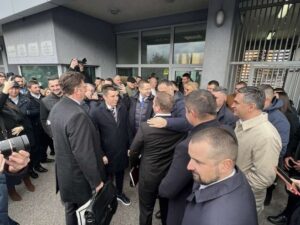 Podrška Lukiću pred Sudom BiH – dočekan gromoglasnim aplauzom (VIDEO)