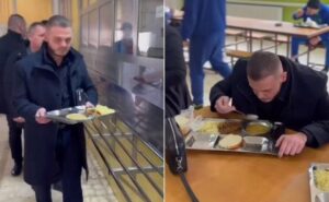 Rusmir Isak ručao sa zatvorenicima kako bi provjerio kvalitet hrane u KPZ-u Zenica (VIDEO)