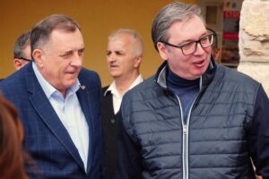 Dodik i Vučić: Važno je da Srbi uvijek budu zajedno i da slave sve pobjede