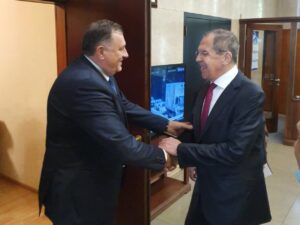 Dodik čestitao rođendan Lavrovu: “Računamo na vašu podršku”