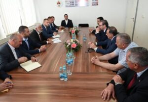 Dodik, Vučić i Višković razgovarali sa rukovodstvom Bileće