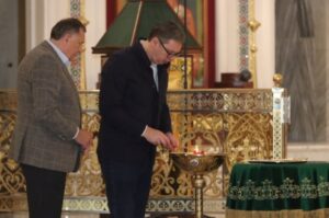Dodik: Srpska i Srbija uvijek zajedno, snažna podrška Vučiću (FOTO)