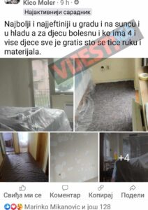 Dobrotvor iz Banjaluke: Kico moler nudi besplatne usluge porodicama sa četvoro i više djece