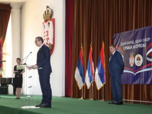 Dodik i Vučić se obratili veteranima: Hvala vam na svemu
