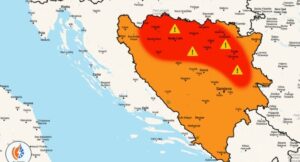 Nevrijeme stiže kroz nekoliko sati – Nestabilno vrijeme donosi pljuskove sa grmljavinom, olujni vjetar i grad