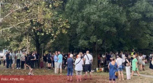 Protest građana protiv građevinskih radova na banjalučkom “Kupusištu”