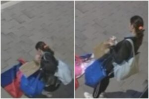 Uhapšena žena iz Novog Sada koja je skinula, gazila i zapalila zastavu Srbije