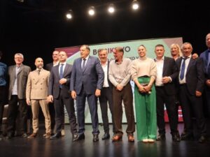 Dodik na olimpijskoj večeri šampiona