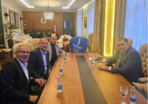 Dodik sa upravom FK Željezničar: U planu modernizacija stadiona i razvoj omladinske škole
