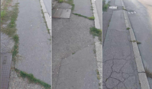 Dok Stanivuković šminka obalu Vrbasa, trotoari u gradu izgledaju kao Mjesečeva površina