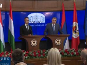 Dodik: Visok stepen razumijevanja i podrške Mađarske; Sijarto veliki prijatelj (VIDEO)