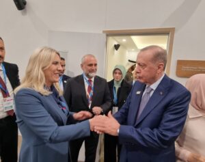 Cvijanović zahvalila Erdoganu na dugogodišnjoj saradnji i prijateljskom odnosu