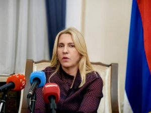 Cvijanović izrazila saučešće Milanoviću povodom napada u školi u Zagrebu