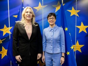 Cvijanović-Kos: Dijalog predstavnika oba entiteta – pretpostavka uspješne realizacije ključnih reformi (FOTO)