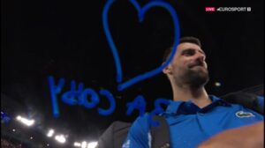 ZA SONJU: Novak posvetio pobjedu povrijeđenoj studentkinji