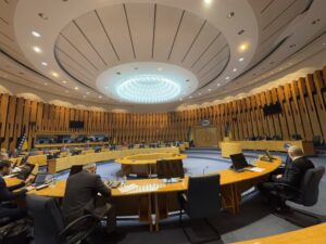 Konaković na javnom saslušanju negirao odgovornost za otkazivanje Samita, Krišto se nije pojavila