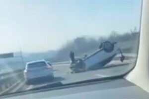 Saobraćajka na auto-putu 9. januar: Dvije osobe prevezene na UKC RS