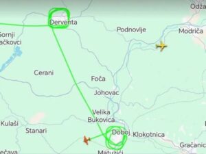 POLETIO IZ SARAJEVA: Britanski avion opet nadlijetao Srpsku