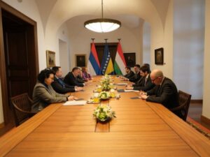 Predsjednik Srpske u Budimpešti sa premijerom Mađarske