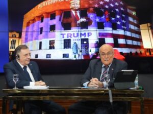 Objavljen podkast Rudija Đulijanija sa Miloradom Dodikom (VIDEO)
