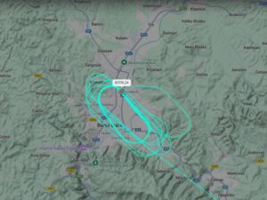 Avion kruži iznad Banjaluke, doletio iz Sarajeva