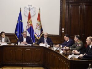 Održana sjednice Savjeta za nacionalnu bezbjednost Srbije: “Najveća kriza od završetka rata”