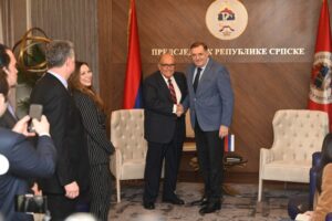 Predsjednik Dodik sa Đulijanijem u Banjaluci