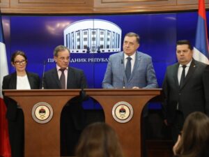 Dodik nakon sastanka sa evroparlamentarcima: Pojasnili smo naše stavove, Srpska se ponaša ustavno