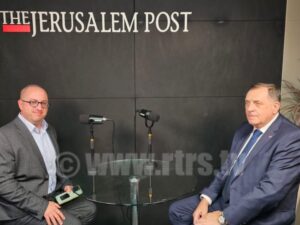 Predsjednik Srpske tokom posjete Izraelu dao intervju za Јerusalim post