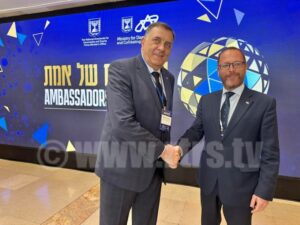 Predsjednik Srpske uoči konferencije u Izraelu sa načelnikom Odjeljenja za međunarodne odnose stranke Likud
