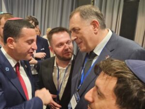 Dodik sa Gal i Thalom: Uvijek je zadovoljstvo sresti se s prijateljima i razgovarati o važnim temama