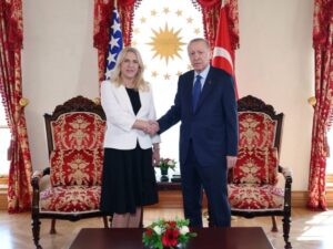 Cvijanović sa Erdoganom: Zahvalnost predsjedniku Turske na spremnosti da sasluša sve strane u BiH