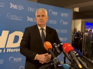 Čović: Političko Sarajevo izabralo put razgradnje BiH