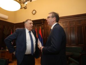 Predsjednik Srpske razgovarao sa predsjednikom Srbije