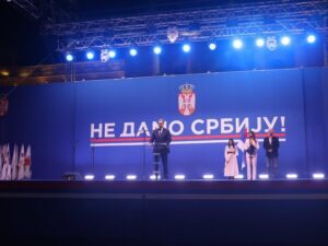 Vučić zahvalio građanima na skupu “Ne damo Srbiju” – današnji dan učinili ste važnim, velikim i svečanim (VIDEO)