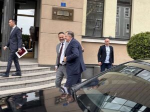 Predsjednik Srpske u Derventi; Sastanak sa rukovodstvom grada