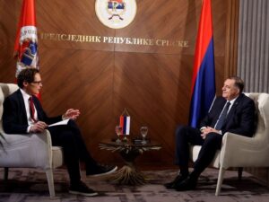 Dodik za švajcarski “Veltvohe”: Globalisti koriste sve instrumente da bi se obračunali sa liderima koji donose promjene u svijetu