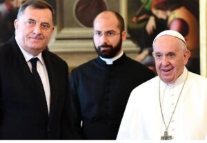 Dodik: Papa Franjo bio glas pravde, jednakosti i nade za one koji nemaju moć, ali imaju vjeru