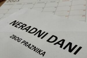 Neradni dani 18, 20. i 21. april
