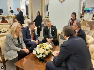 Cvijanovićeva u Moskvi sa Dodikom, Vučićem i Ficom