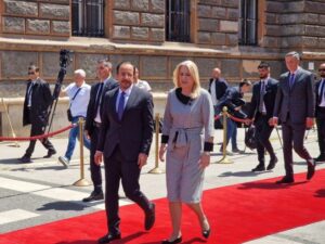 Cvijanovićeva u Sarajevu dočekala predsjednika Kipra