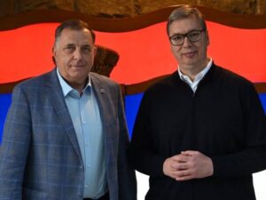 Dodik i Vučić se sastali u Beogradu, Srbija uvijek uz Srpsku