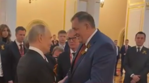 Putin se nakon veličanstvene parade ponovo sastao sa Dodikom i Cvijanovićevom