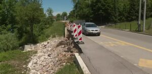 Klizište ugrožava bezbjednost: Mještani Priječana podnijeli krivičnu prijavu