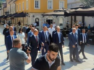 Dodik i Macut u Višegradu: Srpska uvijek ima partnera i brata u moćnoj i jakoj Srbiji