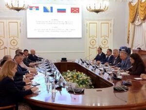 Predsjednik Srpske sa gubernatorom Sankt Peterburga